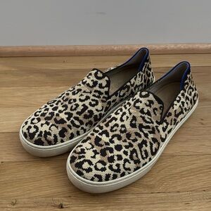 Rothy’s Leopard Slip-On Sneaker